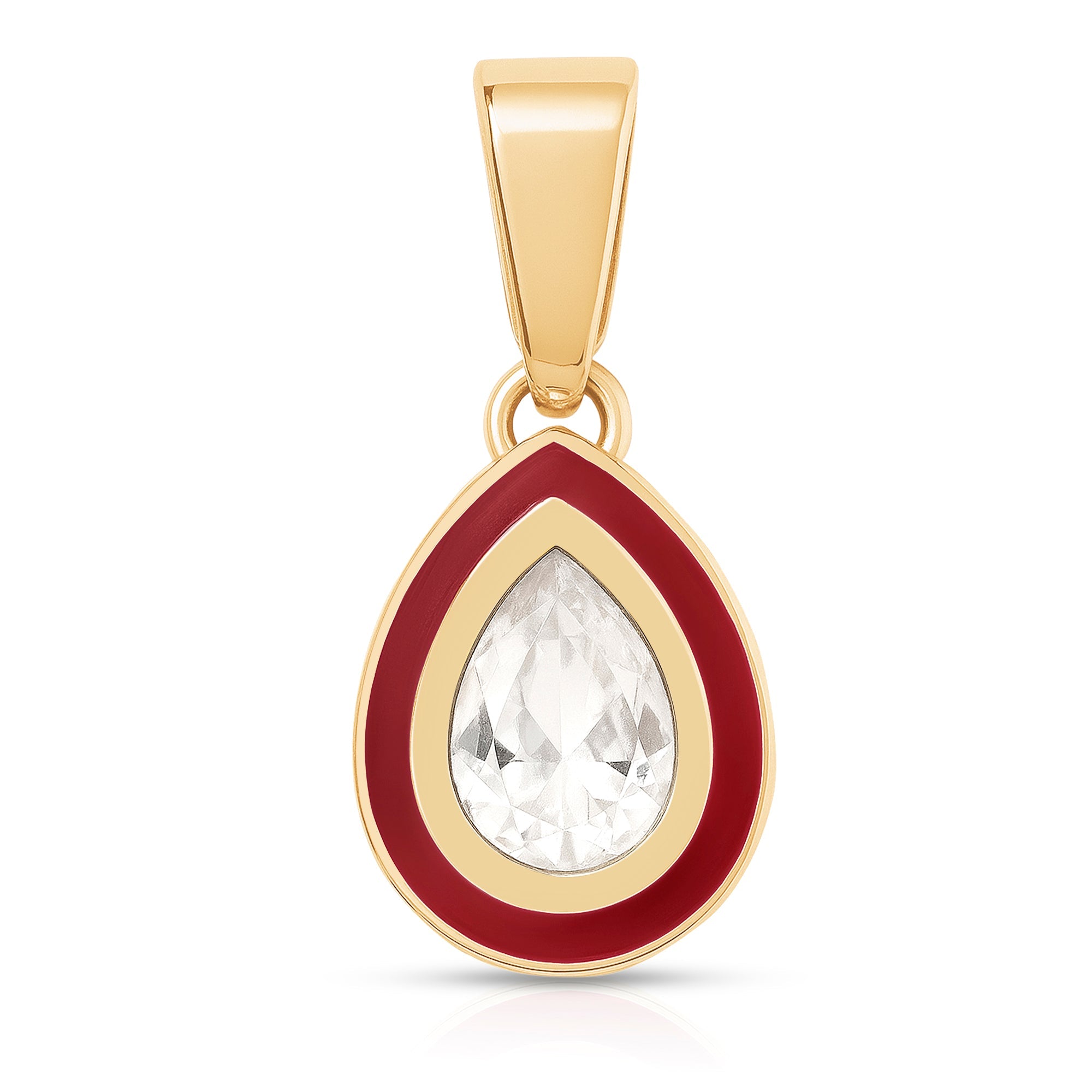 Classic Dewdrop Crystal Pendant Set with Earrings - Sitarahub Sitarahub,