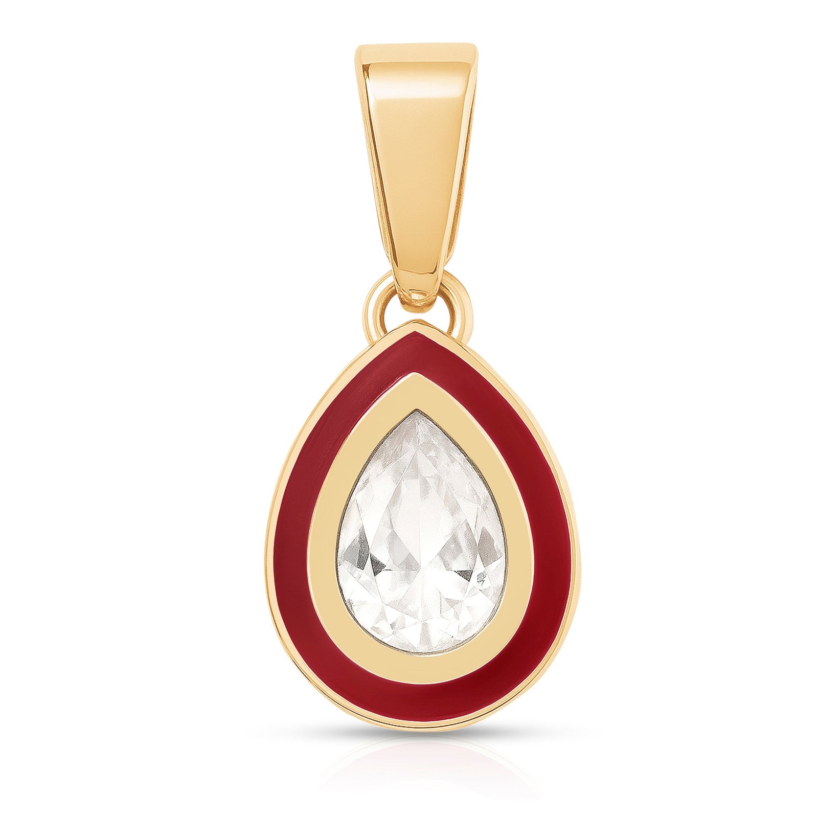 Classic Dewdrop Crystal Pendant Set with Earrings - Sitarahub Sitarahub,