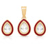 Classic Dewdrop Crystal Pendant Set with Earrings - Sitarahub Sitarahub,