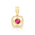 Rose Radiance Pendant Set in Gold Finish - Sitarahub Sitarahub,
