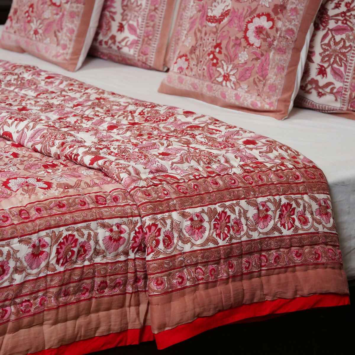 Organic Handmade Jaipur Quilt