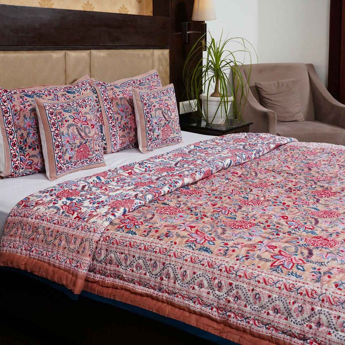 Organic Handmade Jaipur Quilt
