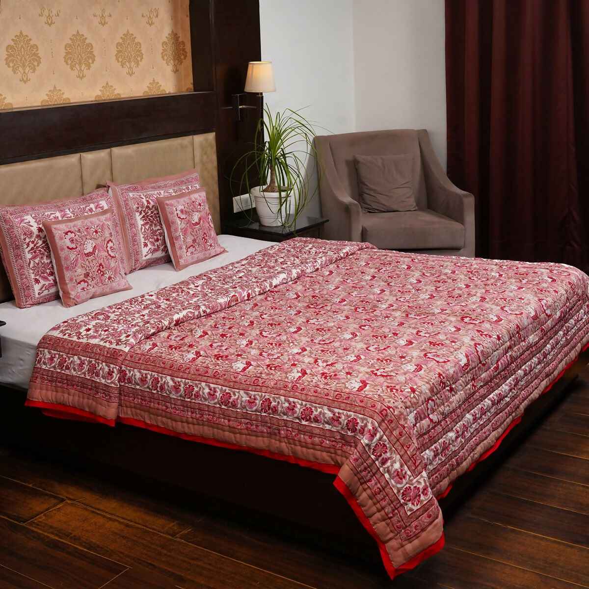 Organic Handmade Jaipur Quilt