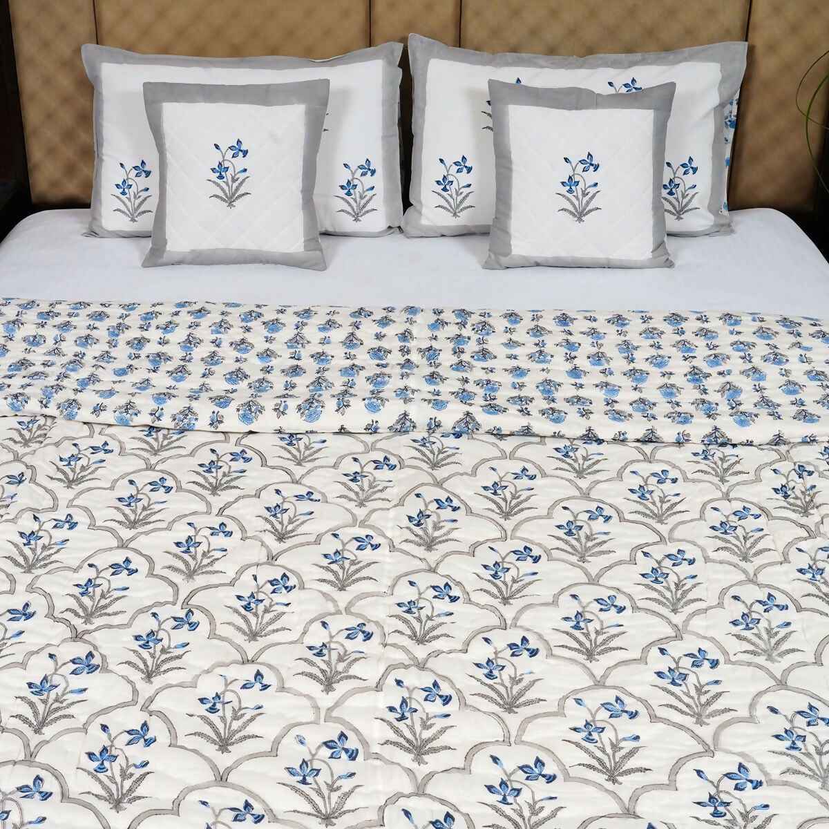 Organic Handmade Jaipur Quilt