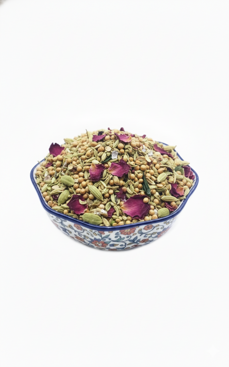 Crunchy Munchy – Premium Sweet Mukhwas | Rose & Herb Digestive Blend