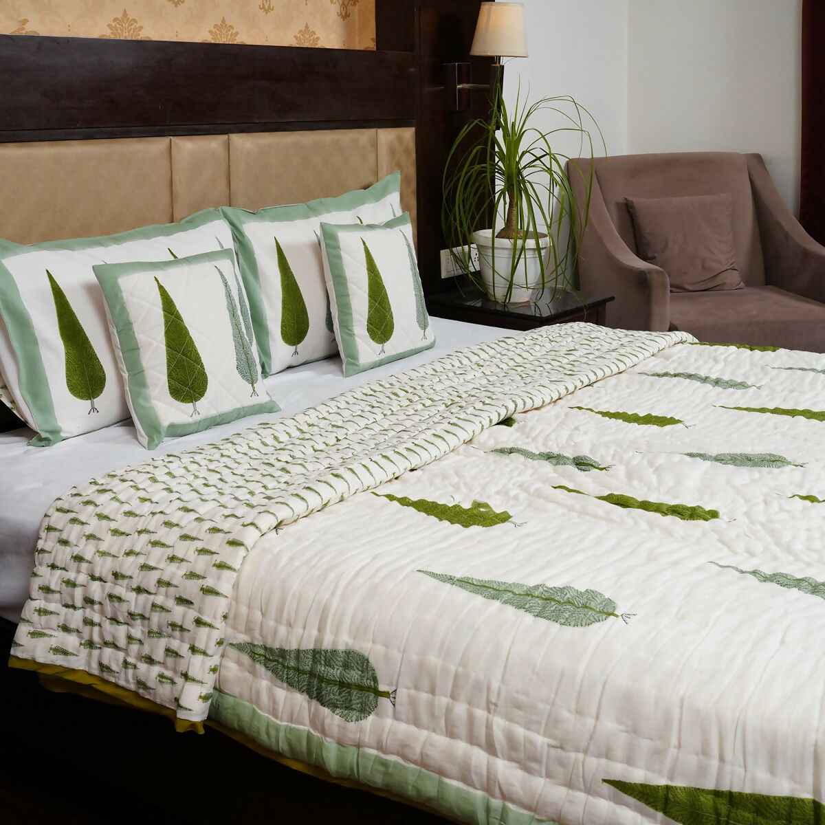 Organic Handmade Jaipur Quilt