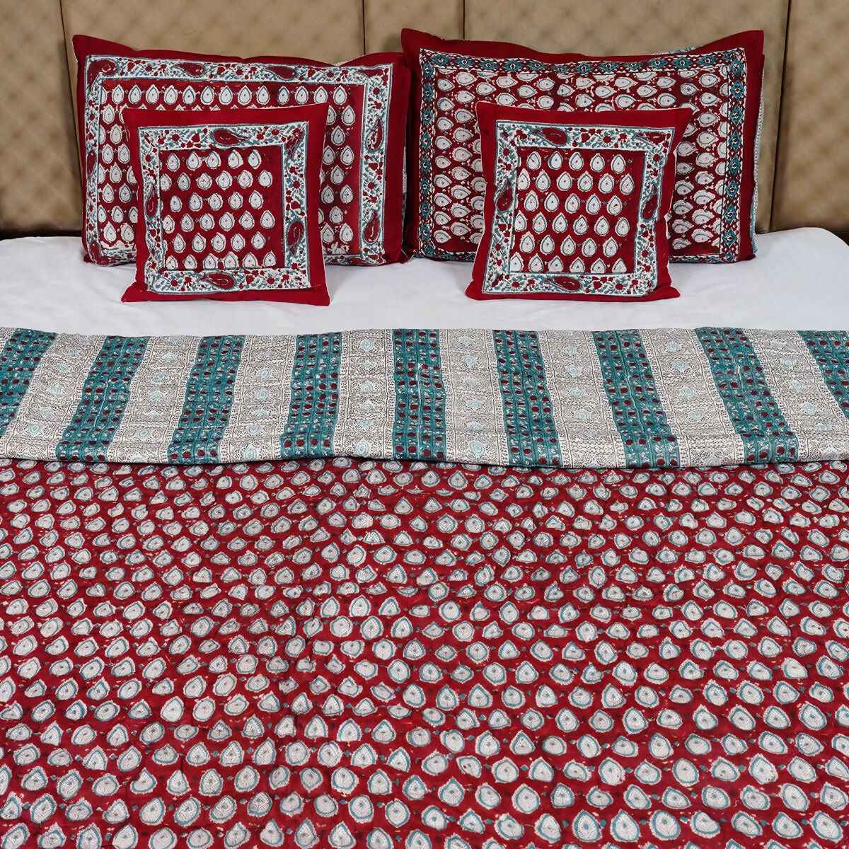 Organic Handmade Jaipur Quilt