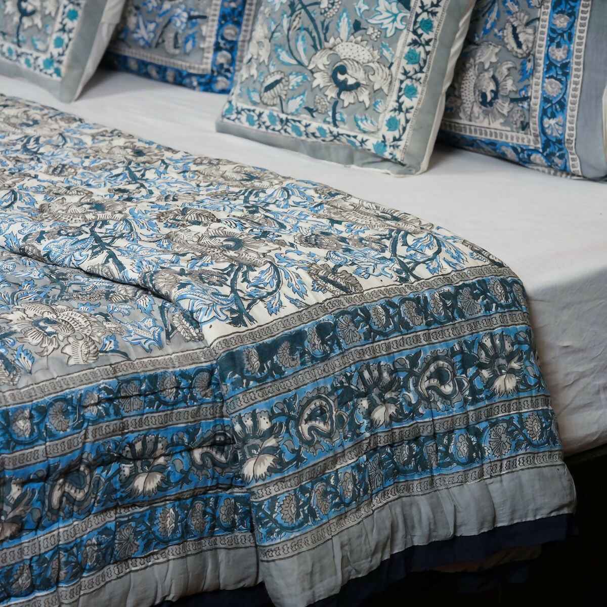 Organic Handmade Jaipur Quilt