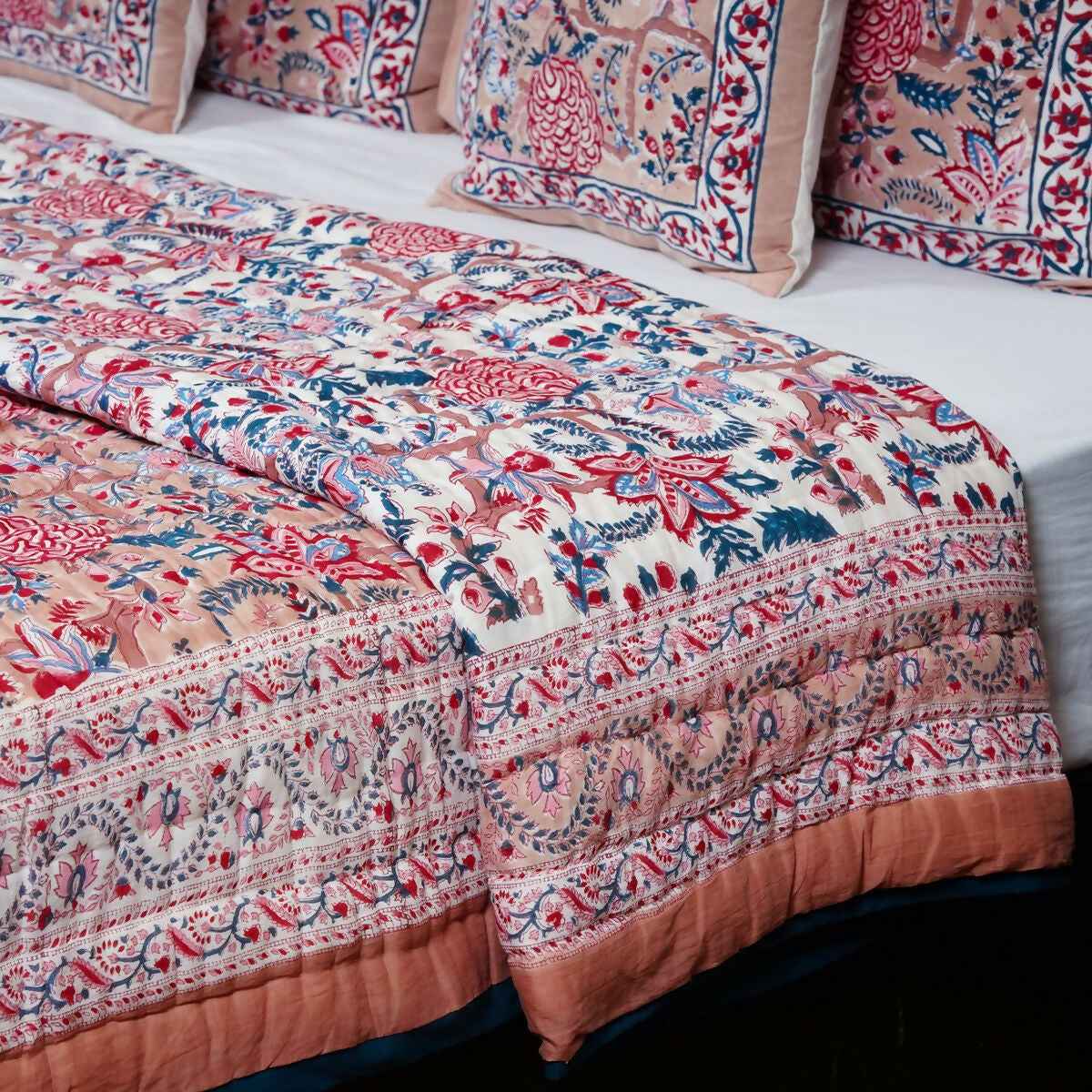 Organic Handmade Jaipur Quilt