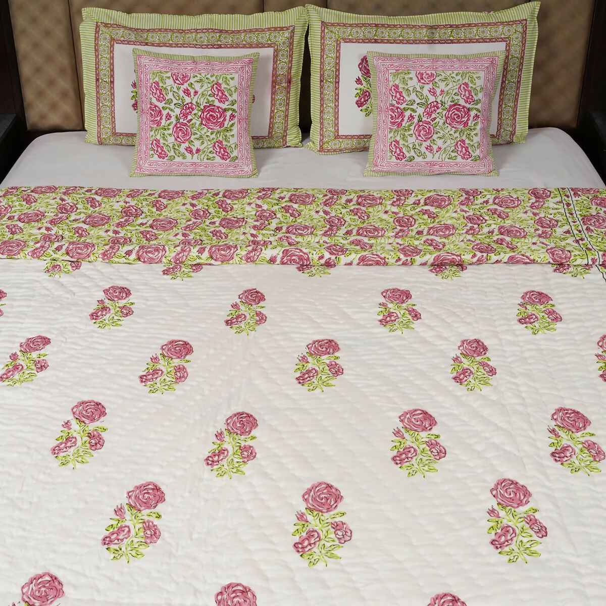 Organic Handmade Jaipur Quilt