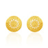 Gold Tone Pendant Set with Matching Stud Earrings - Sitarahub Sitarahub,