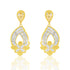 Duotone Sparkle Drop Chain Pendant & Earring Set - Sitarahub Sitarahub,
