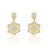 Elegant Dual-Tone Star Motif Pendant Set - Sitarahub Sitarahub,