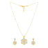 Elegant Dual-Tone Star Motif Pendant Set - Sitarahub Sitarahub,