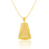 Radiant Gold-Plated Chain Pendant & Earring Set - Sitarahub Sitarahub,
