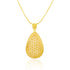Elegant Tear Drop Antique Gold Pendant Set - Sitarahub Sitarahub,