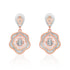 Rose Gold Bloom Motif Pendant Set - Sitarahub Sitarahub,