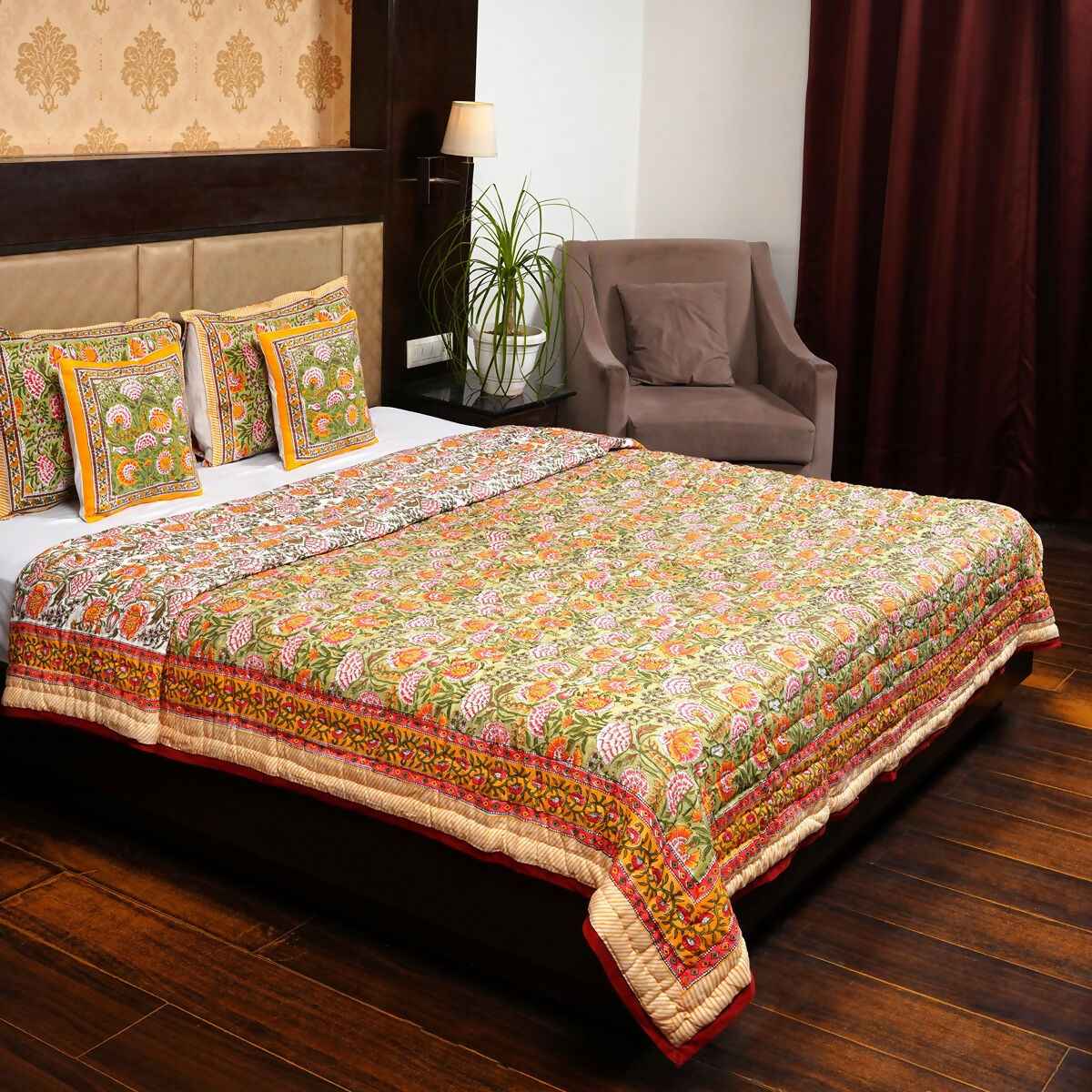 Copy of Copy of Organic Handmade Jaipur Quilt