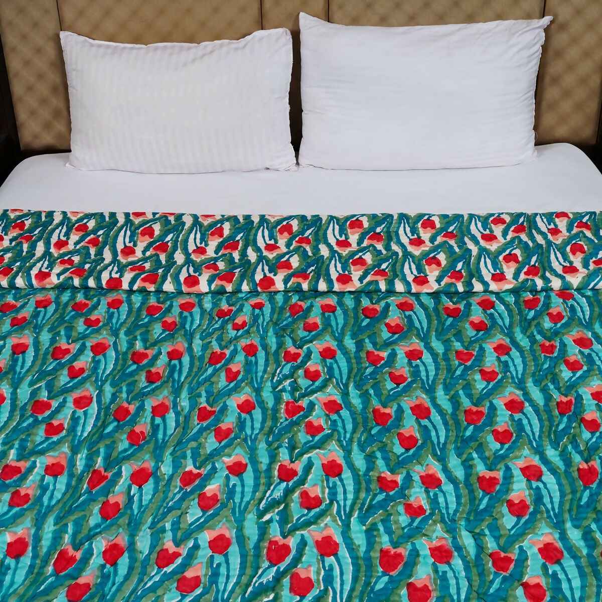 Organic Handmade Jaipur Quilt