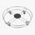 Heavy-Duty Stainless Steel Gas Cylinder Trolley with 360° Rotating Wheels