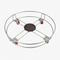 Heavy-Duty Stainless Steel Gas Cylinder Trolley with 360° Rotating Wheels
