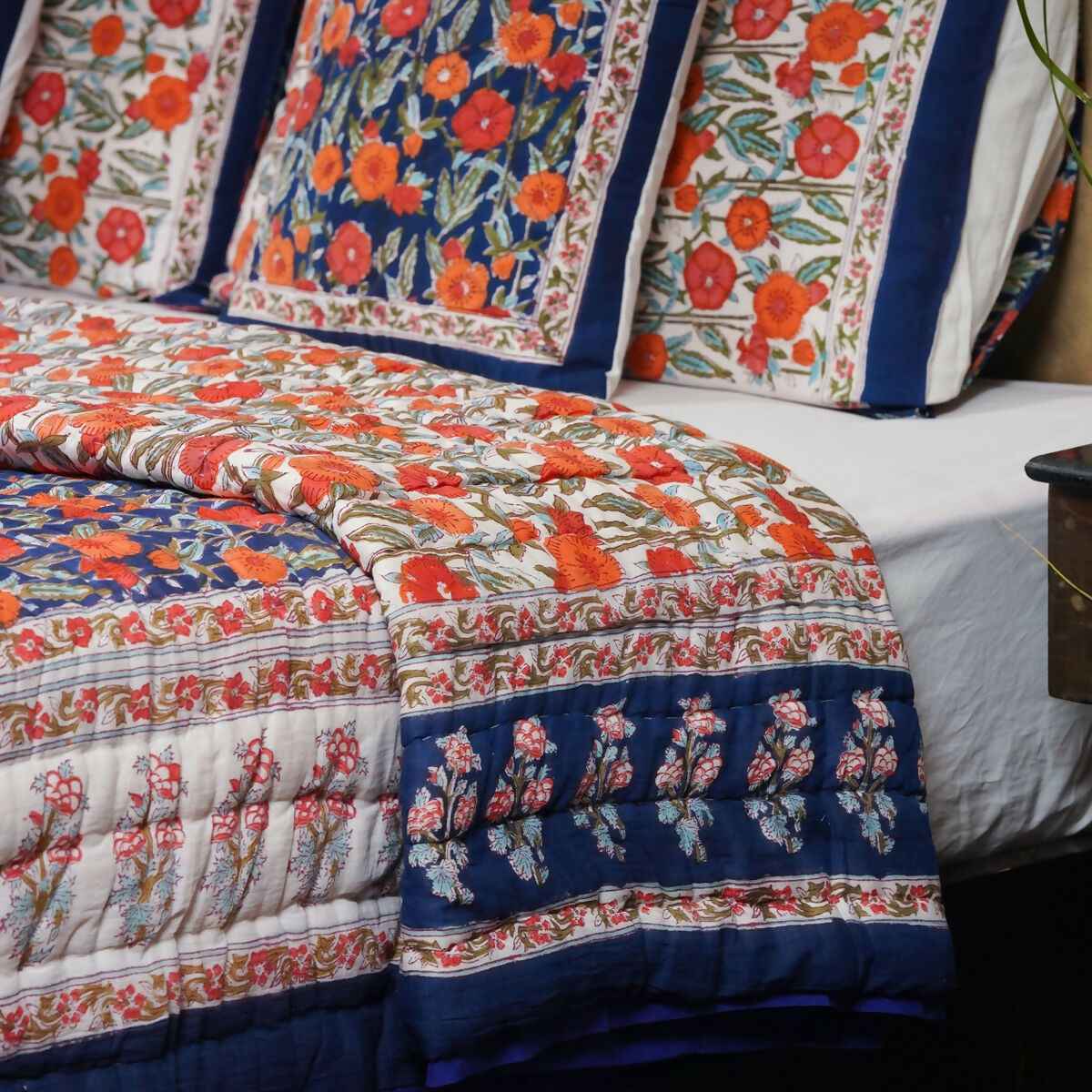 Organic Handmade Jaipur Quilt