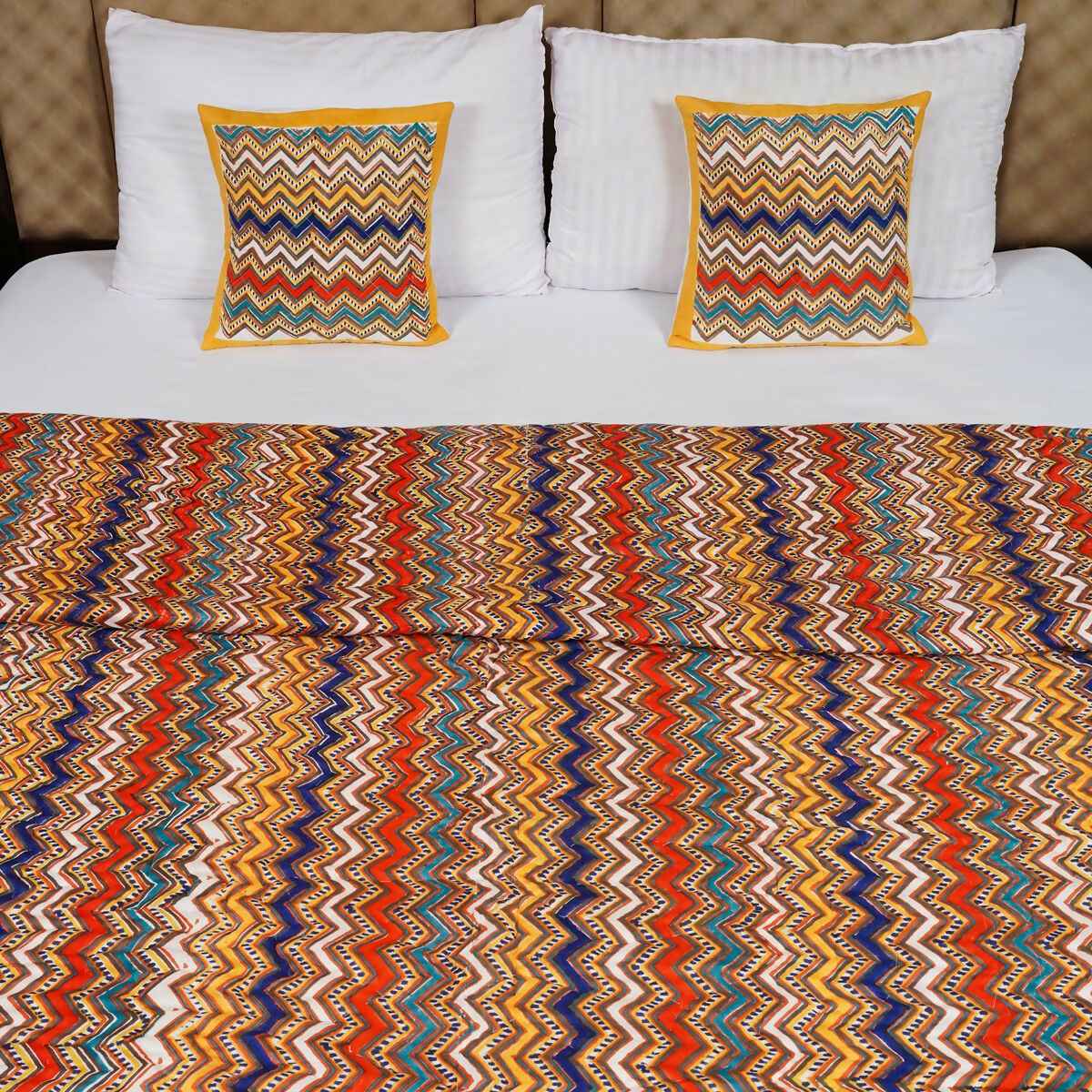 Organic Handmade Jaipur Quilt