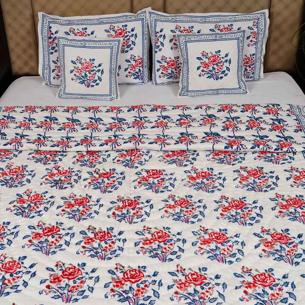 Organic Handmade Jaipur Quilt