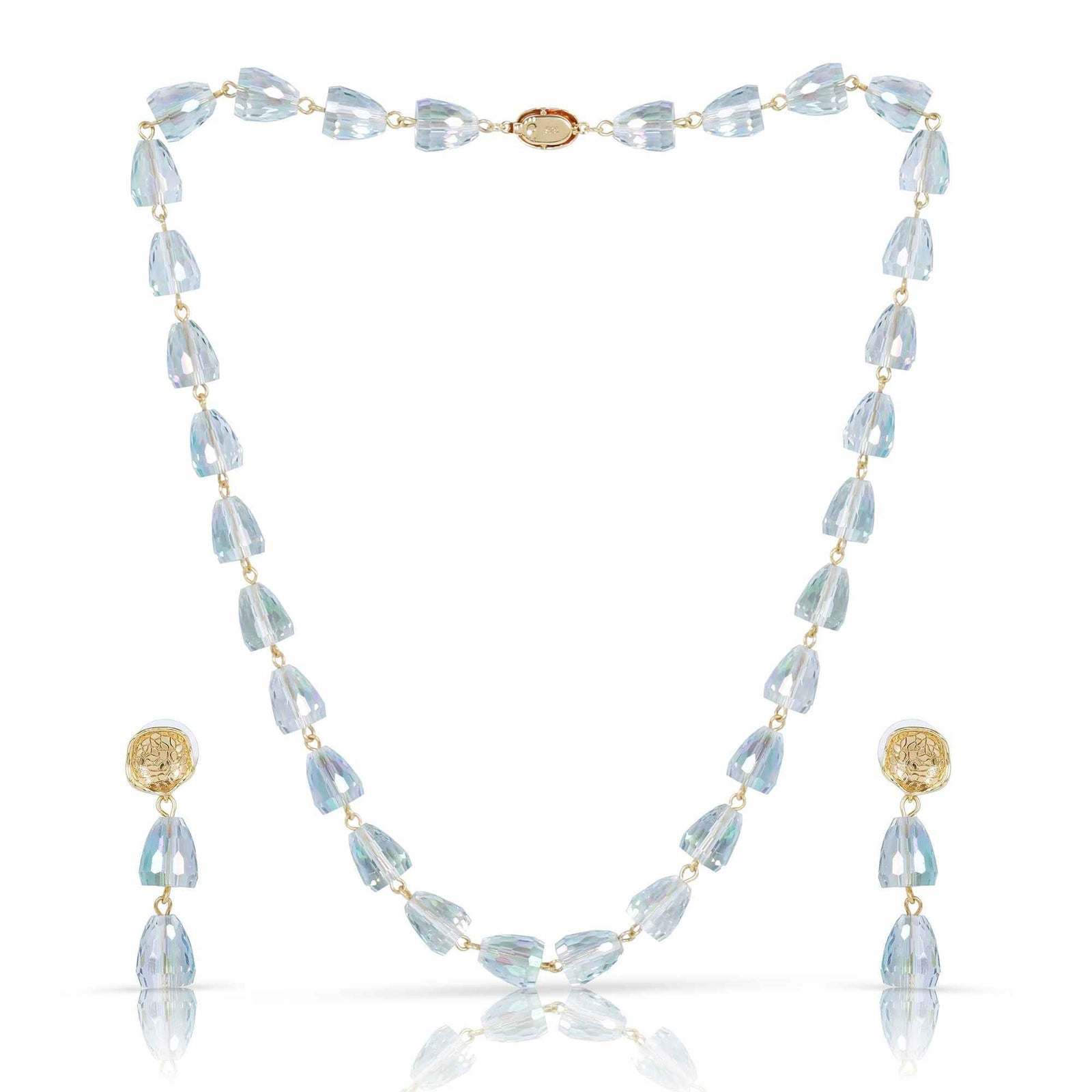 Moonlight Prism Israel Cut Pendant Necklace