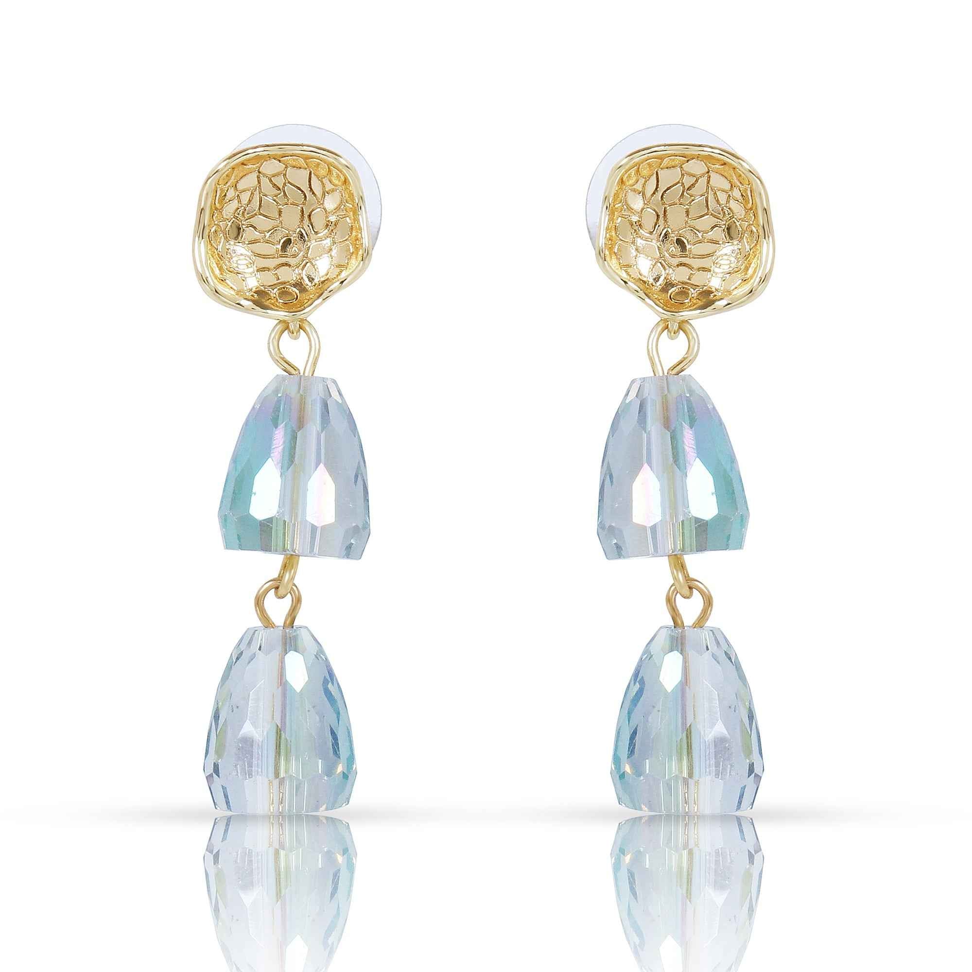 Moonlight Prism Israel Cut Pendant Necklace