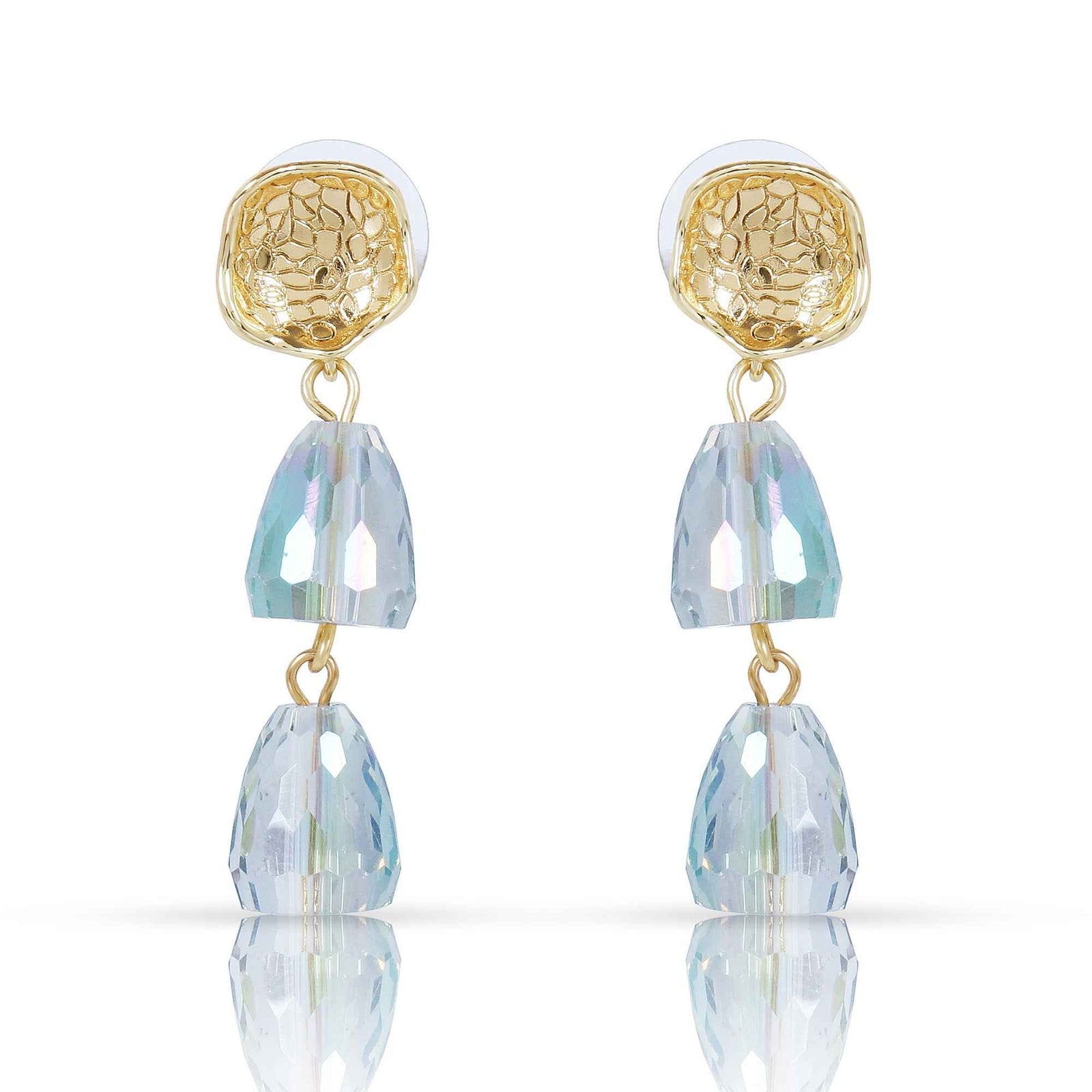 Moonlight Prism Israel Cut Pendant Necklace