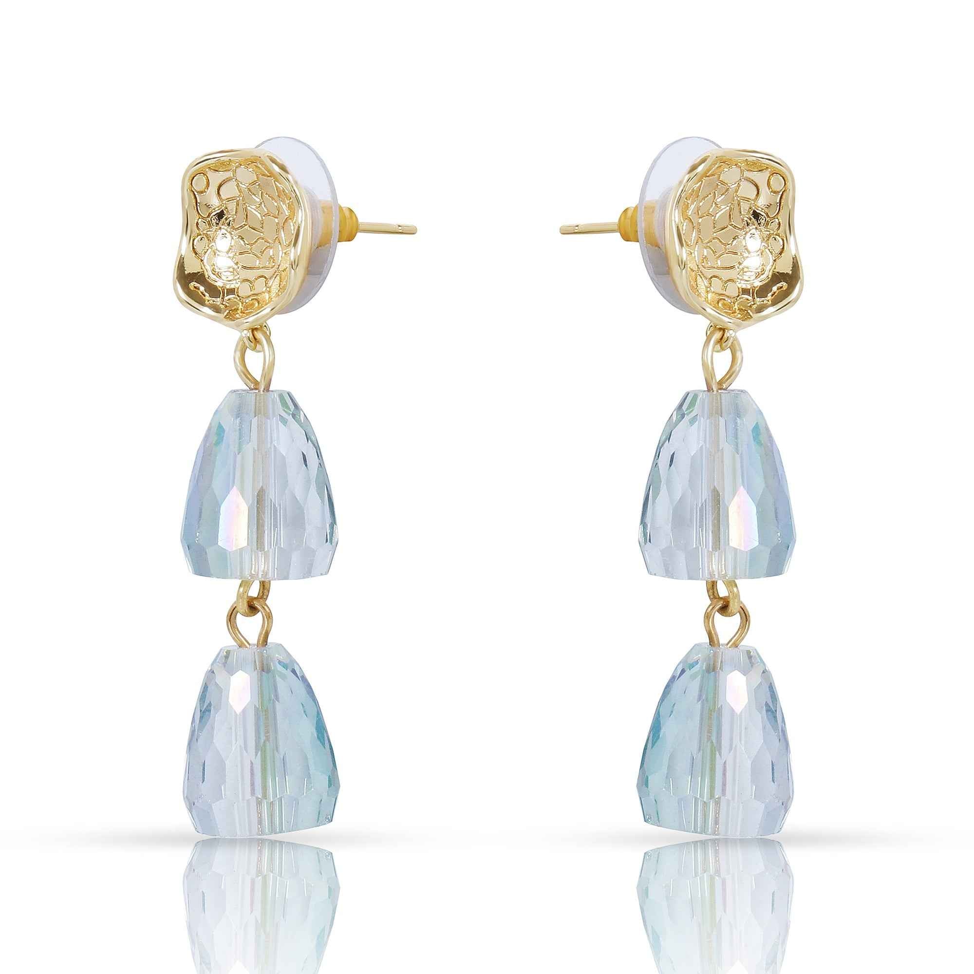 Moonlight Prism Israel Cut Pendant Necklace