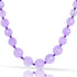 Lavender Purple Round Bead Mala