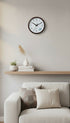 Classic Round Wall Clock – Quartz Movement - Sitarahub