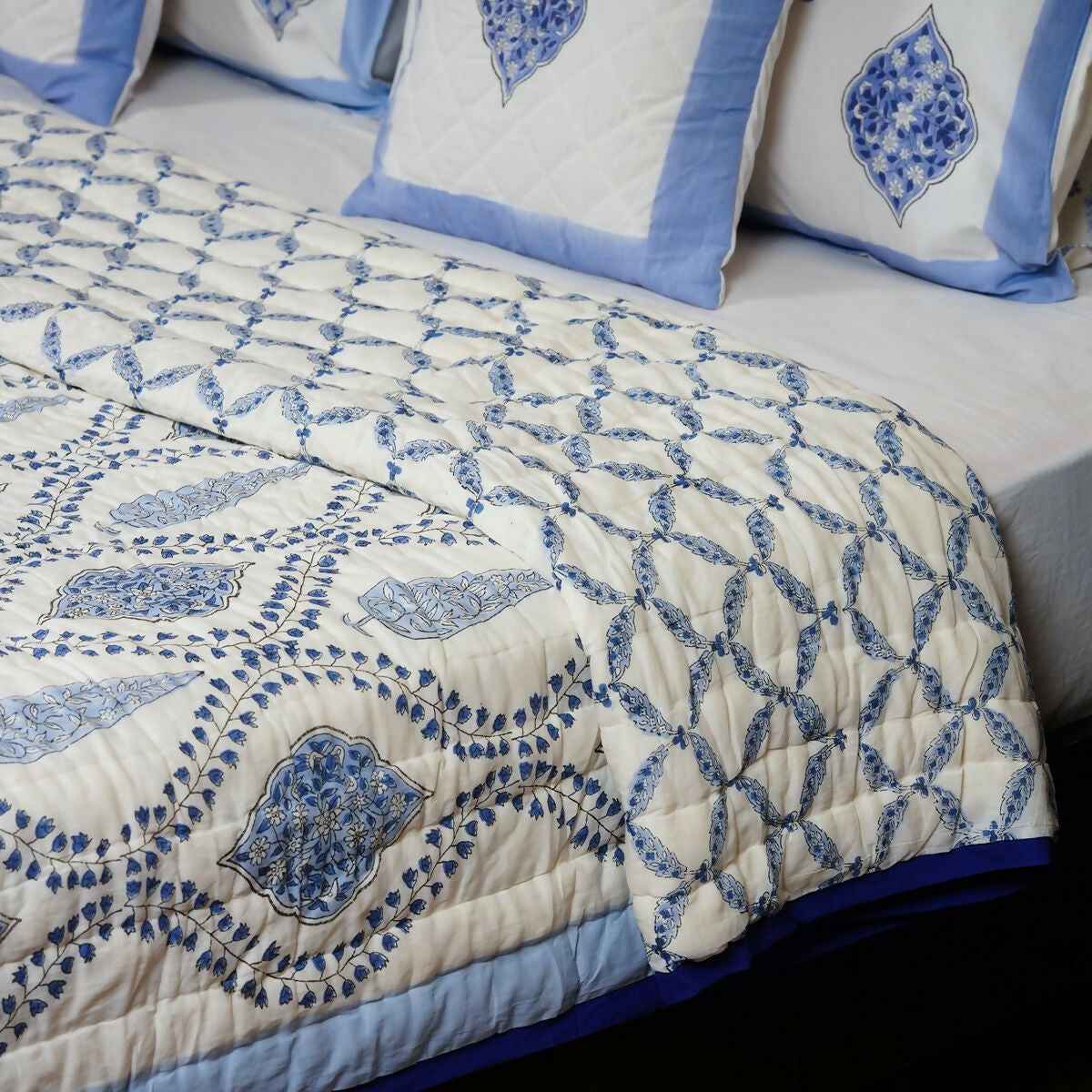 Organic Handmade Jaipur Quilt