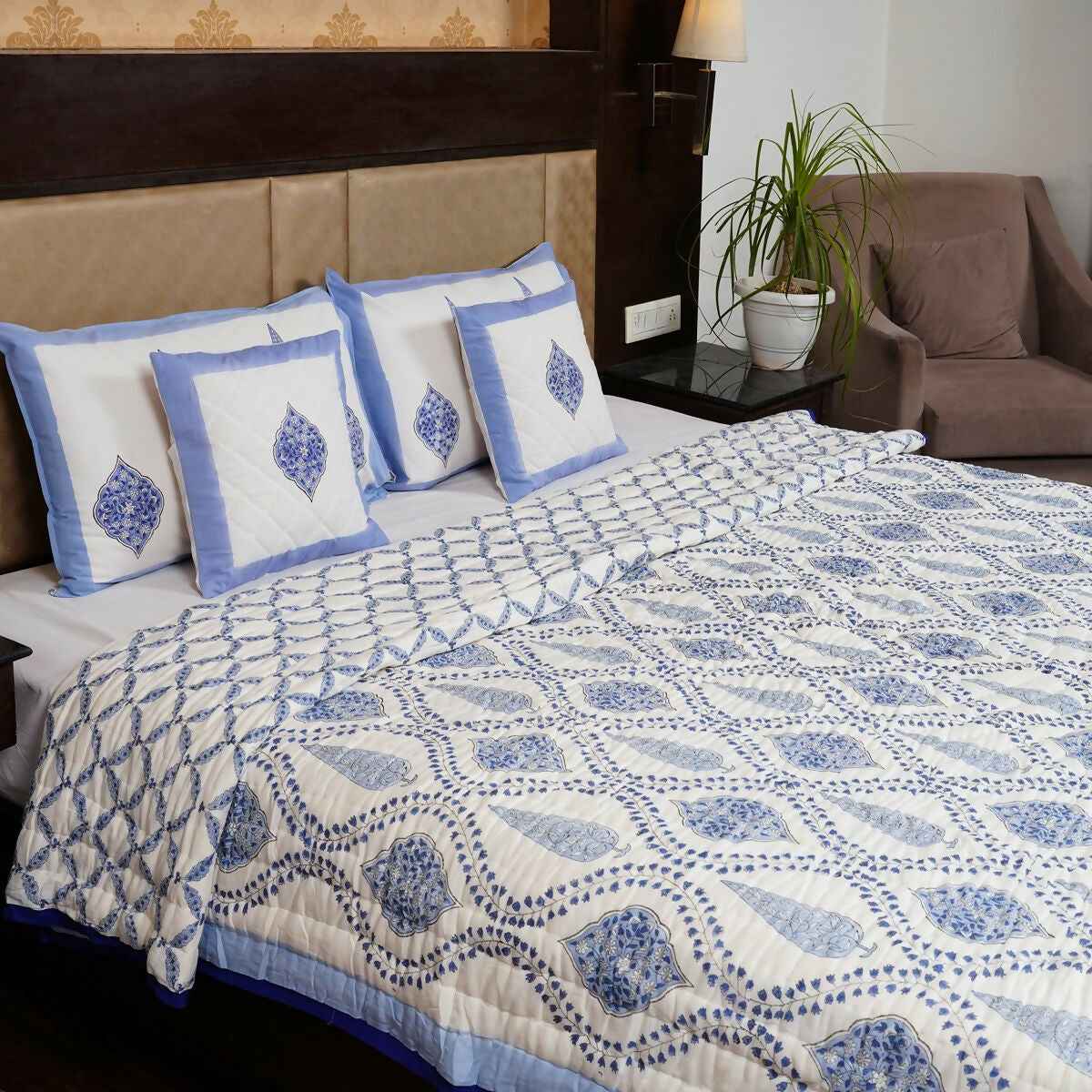 Organic Handmade Jaipur Quilt
