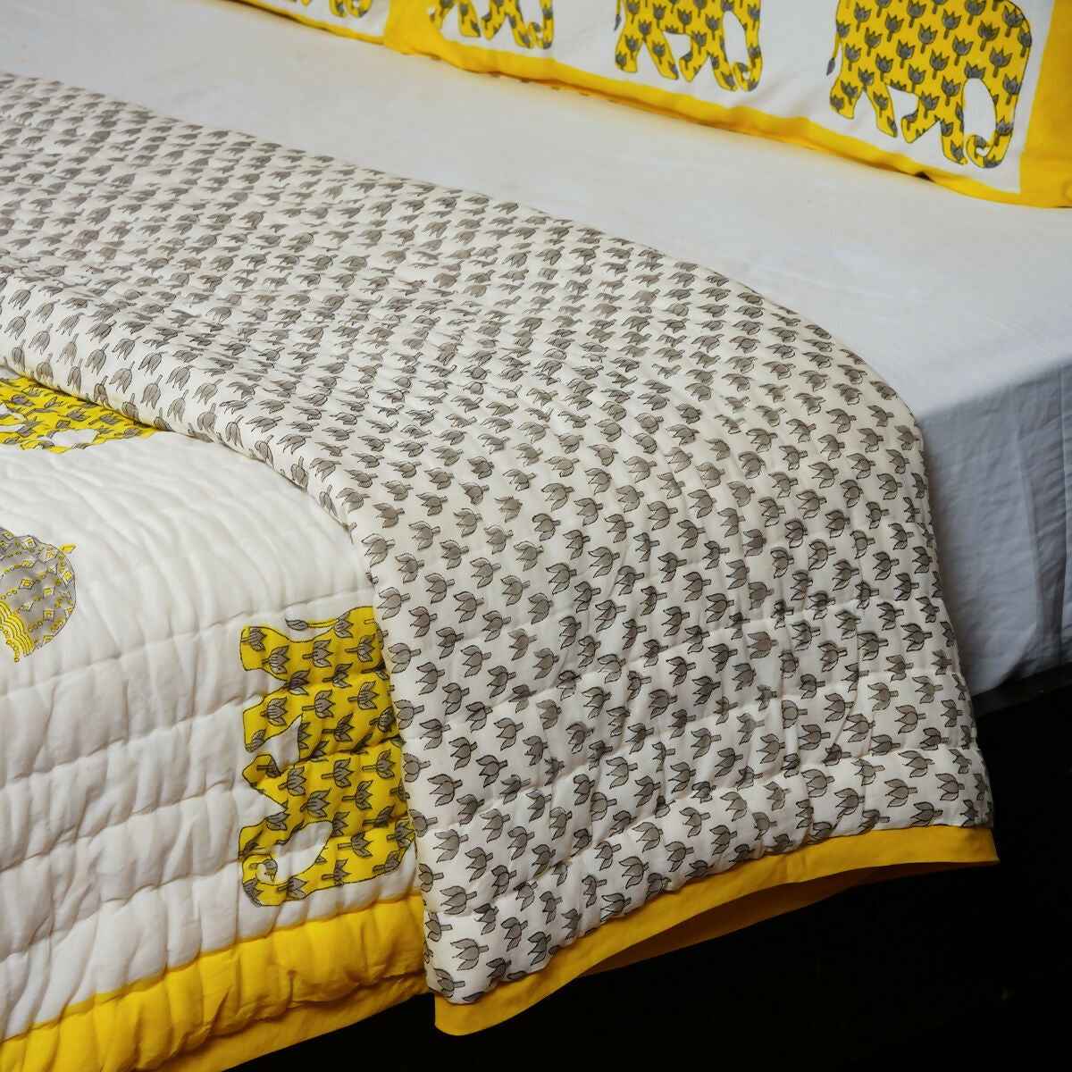 Organic Handmade Jaipur Quilt