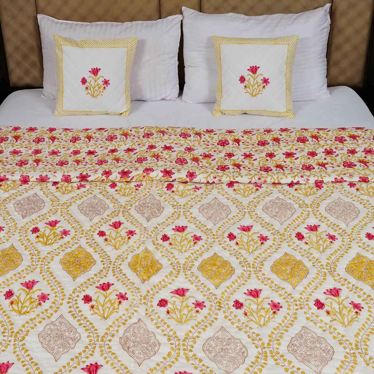 Organic Handmade Jaipur Quilt