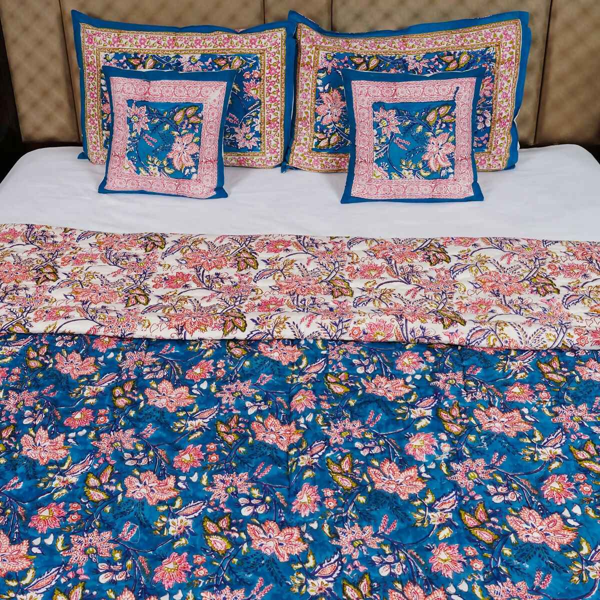 Organic Handmade Jaipur Quilt