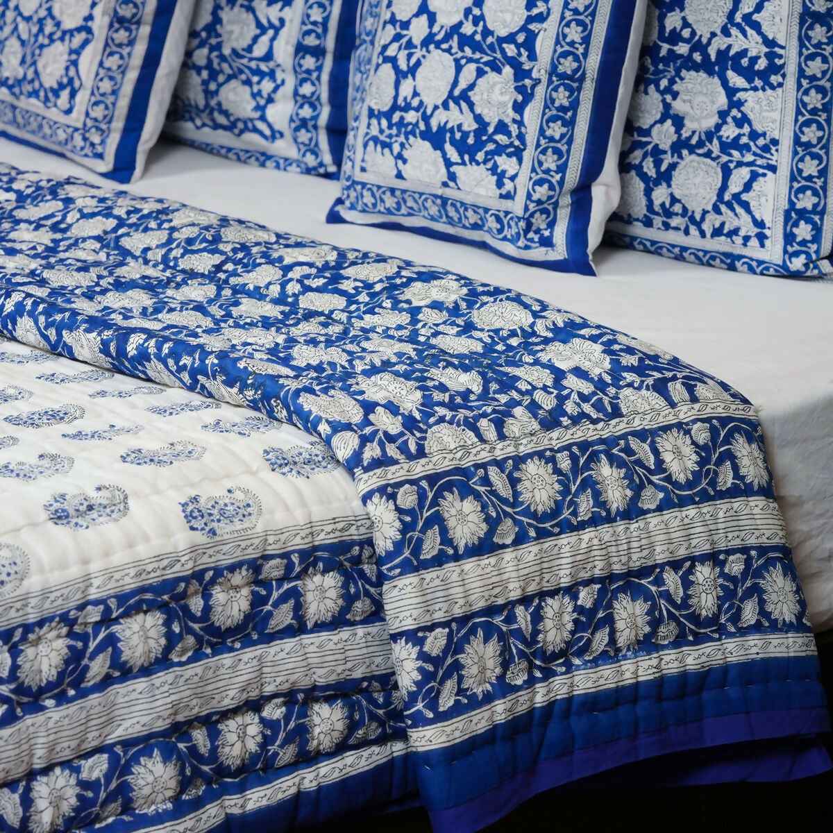 Organic Handmade Jaipur Quilt