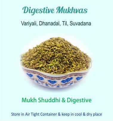 Digestive Mukhwas – Regular Salted Natural Mouth Freshener & After-Meal Snack