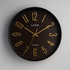 Modern Metallic Number Wall Clock - Sitarahub Sitarahub,