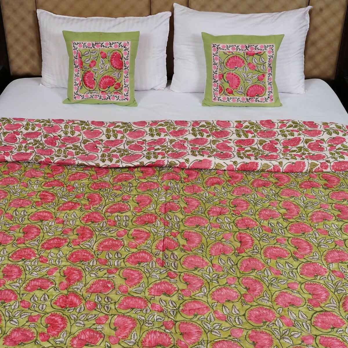 Organic Handmade Jaipur Quilt