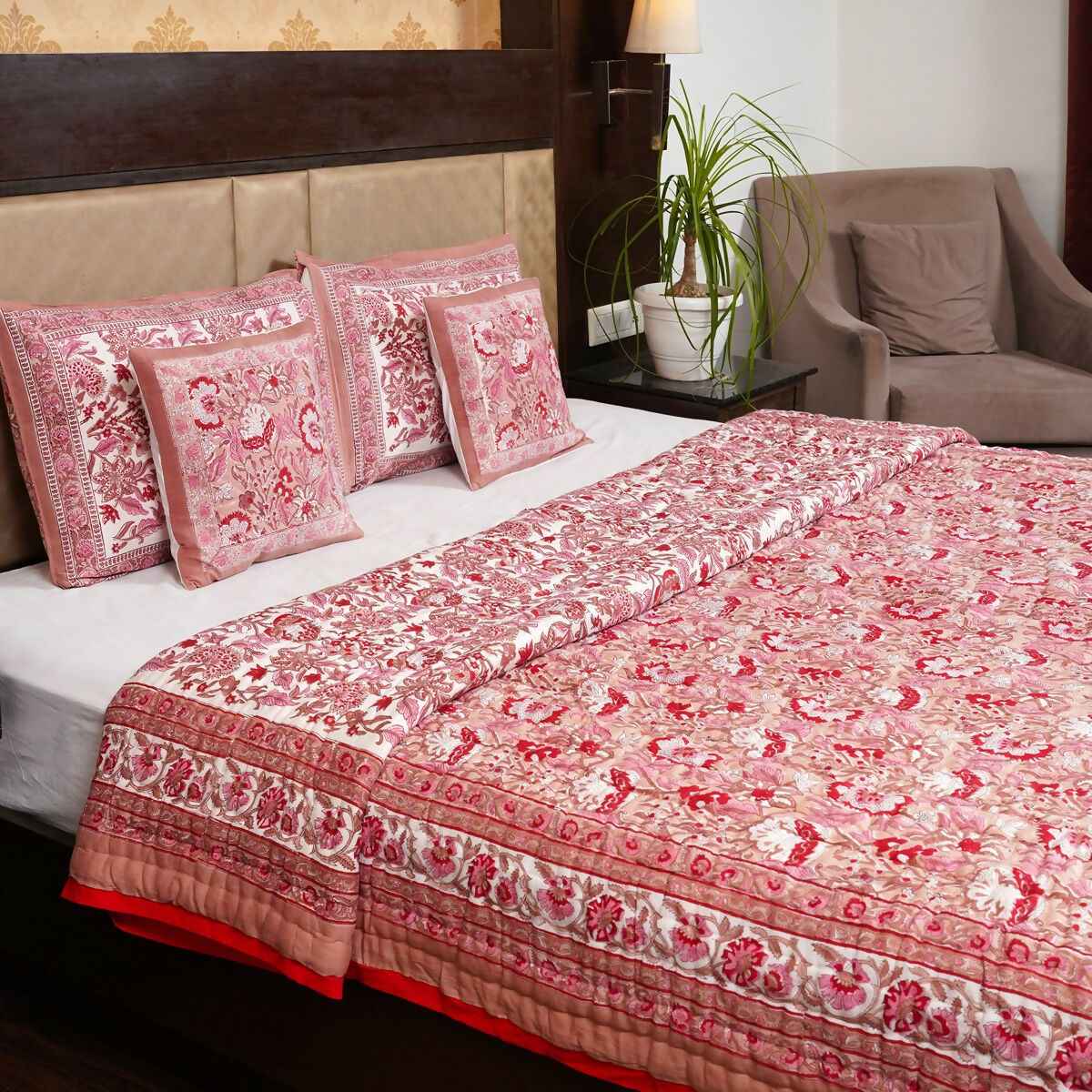 Organic Handmade Jaipur Quilt