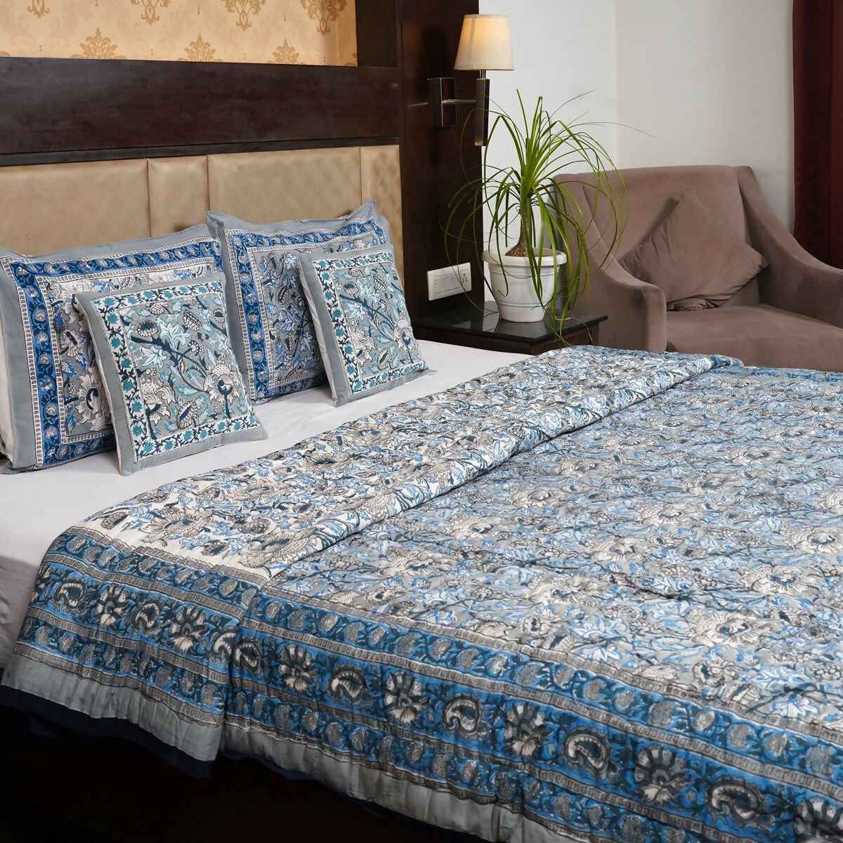 Organic Handmade Jaipur Quilt