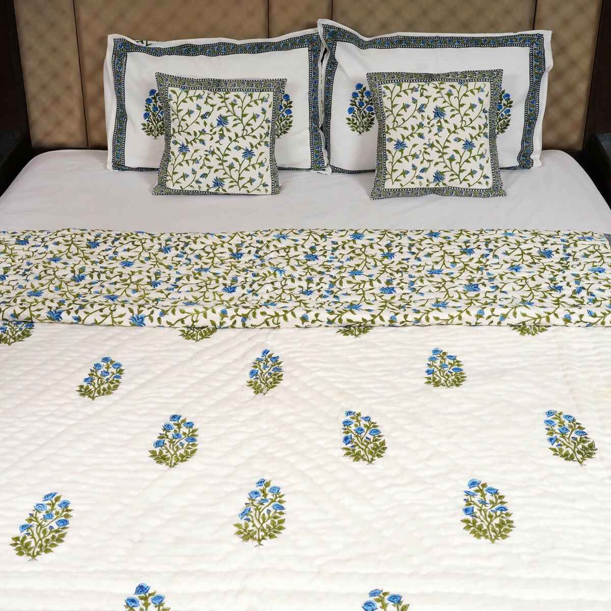 Organic Handmade Jaipur Quilt