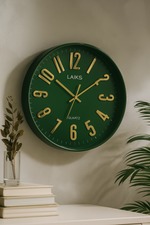 Modern Metallic Number Wall Clock - Sitarahub Sitarahub,