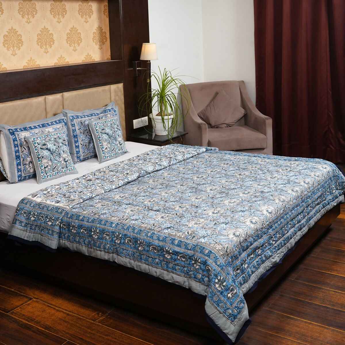 Organic Handmade Jaipur Quilt
