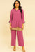 Pink Falsa Georgette Tunic with Khaki Inner