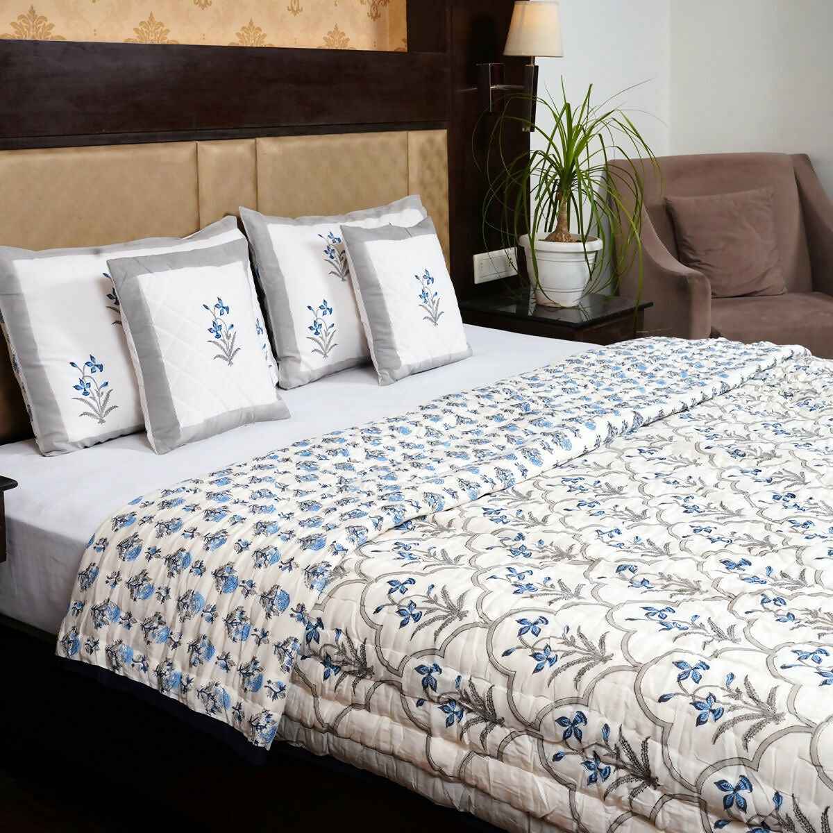 Organic Handmade Jaipur Quilt